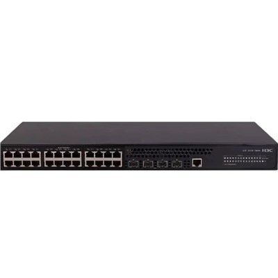 華為/Huawei (H3C) S5130S-28P-EI以太網(wǎng)交換機(jī) 企業(yè)級(jí)接入型千兆交換機(jī)28端口(24個(gè)電口+4個(gè)光口)高性能智能型可網(wǎng)管園區(qū)盒式