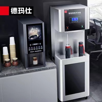 德瑪仕（DEMASHI）YT-2HY 飲水器 飲水機(jī) 直飲機(jī) 80-200大通量款五級(jí)過(guò)濾飲水機(jī)開(kāi)水器凈水器下置式 銀色 直流加熱箱加儲(chǔ)水箱雙重加熱